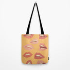 Playful Lips Tote Bag Gallery Image 2