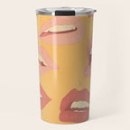 Playful Lips Travel Mug Gallery Image 1