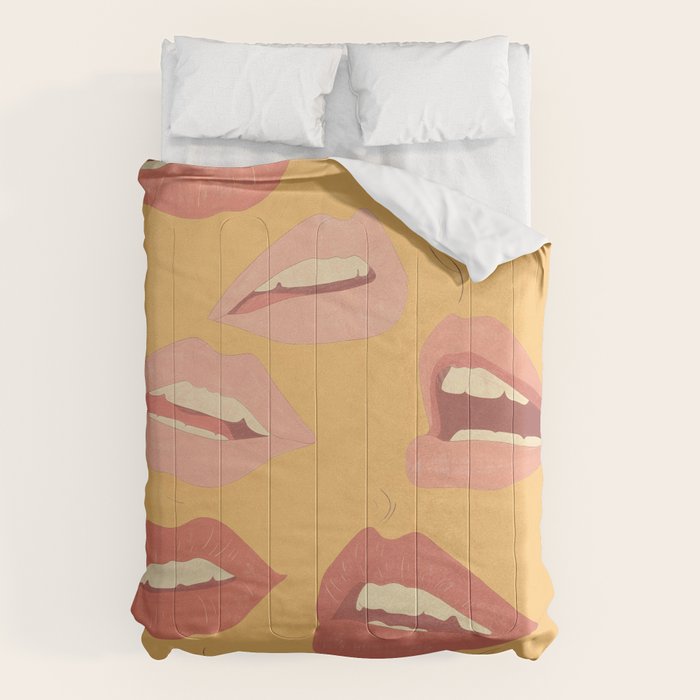 Playful Lips Comforter Gallery Image 6