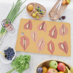 Playful Lips Cutting Board Gallery Image 2