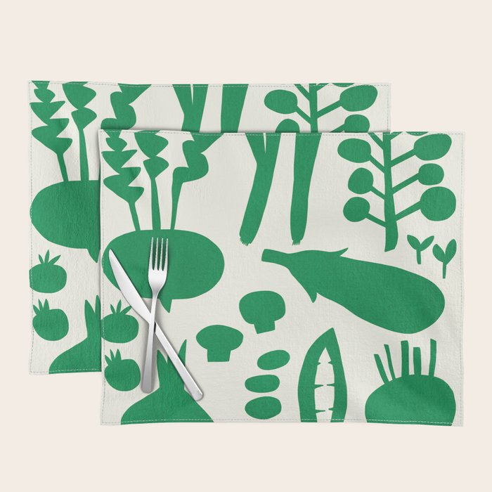 fresh fresh vegetable-green Placemat Gallery Image 1