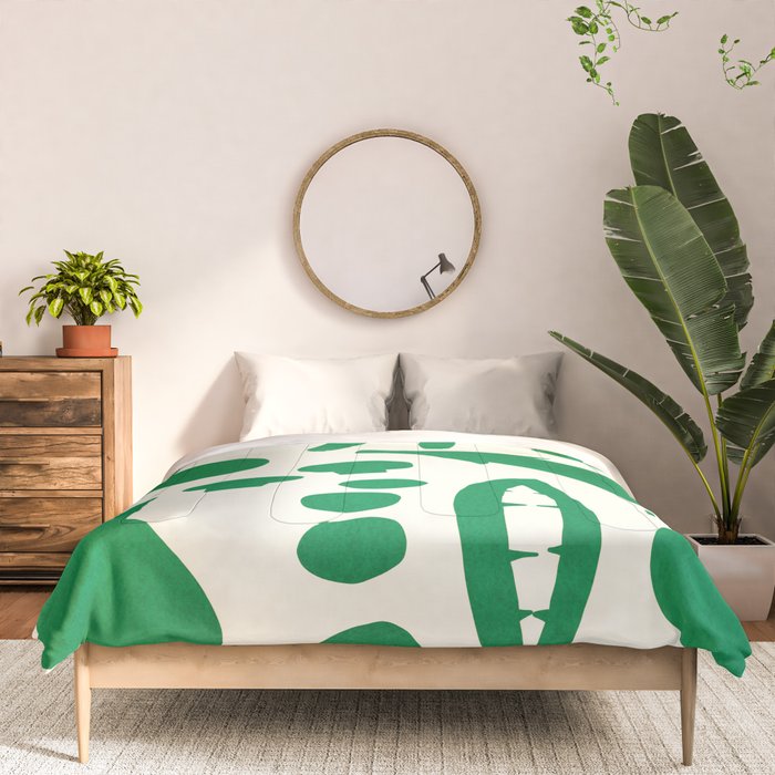 fresh fresh vegetable-green Comforter Gallery Image 3
