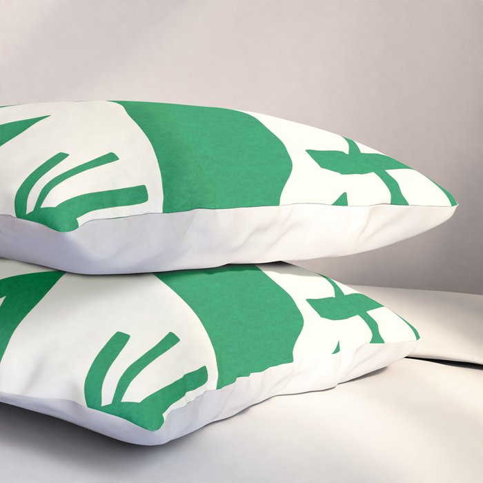 fresh fresh vegetable-green Pillow Sham Gallery Image 3