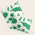 fresh fresh vegetable-green Pillow Sham Gallery Image 3