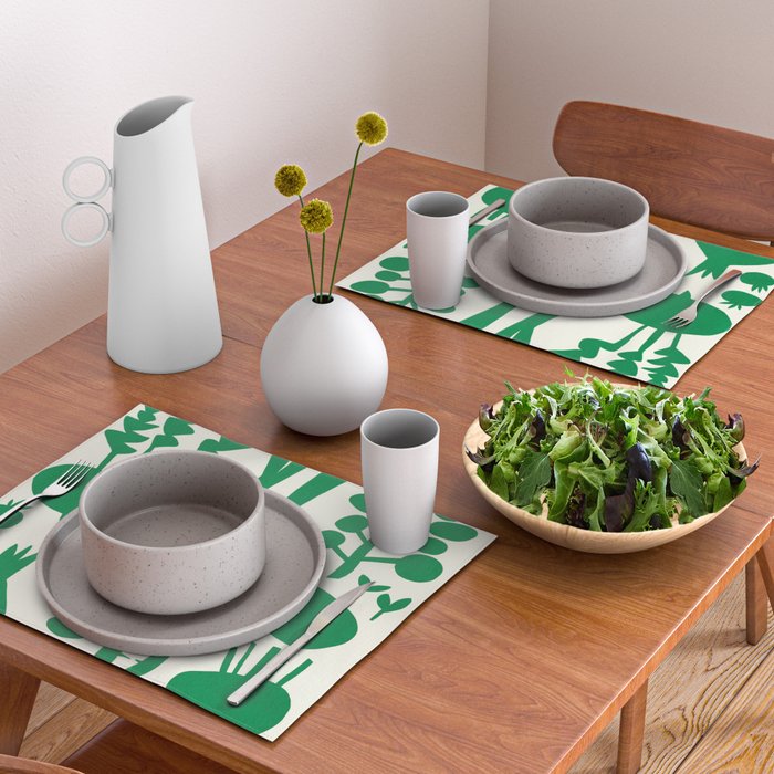 fresh fresh vegetable-green Placemat Gallery Image 2