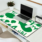 fresh fresh vegetable-green Desk Mat Gallery Image 2