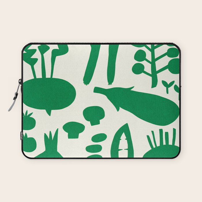 fresh fresh vegetable-green Laptop Sleeve Gallery Image 1