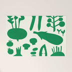 fresh fresh vegetable-green Welcome Mat Gallery Image 1