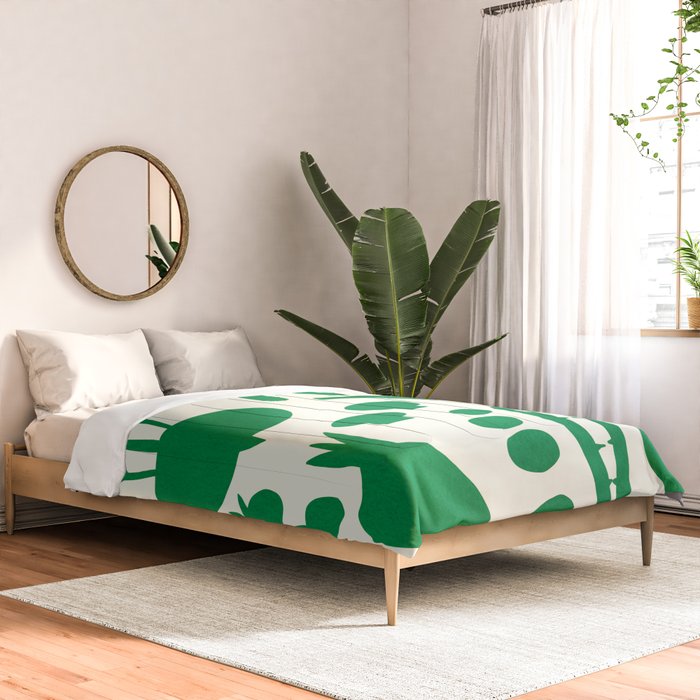fresh fresh vegetable-green Comforter Gallery Image 2