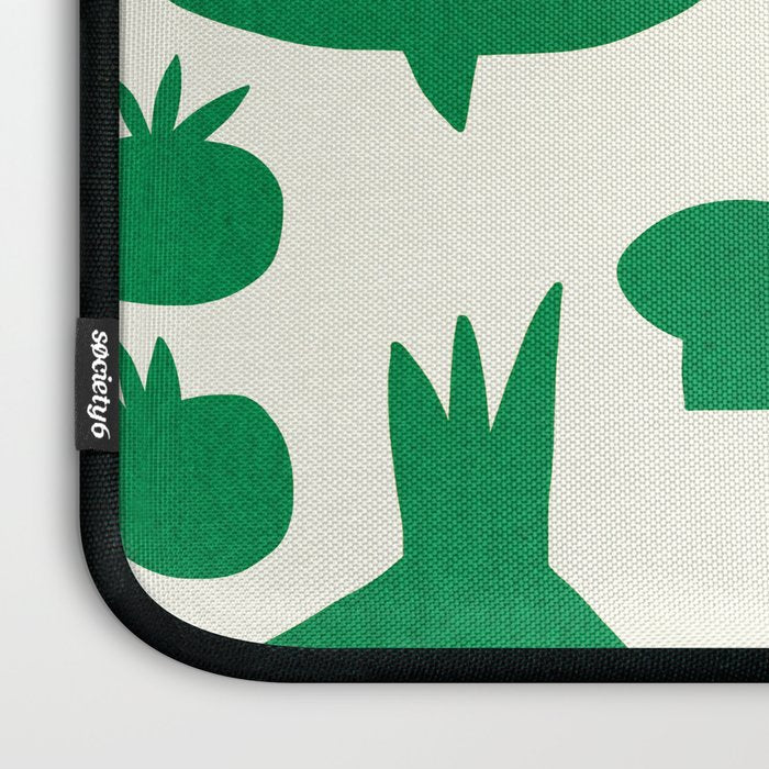 fresh fresh vegetable-green Laptop Sleeve Gallery Image 3