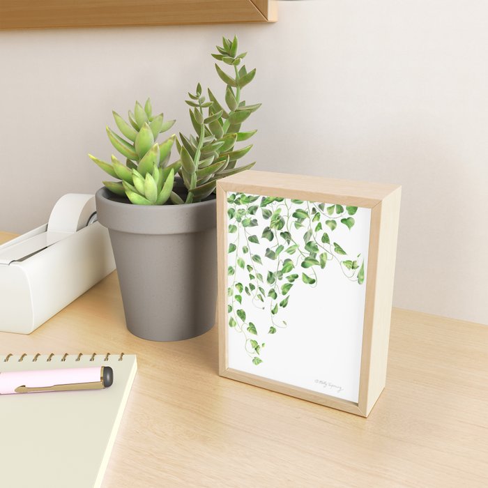 Golden Pothos - Ivy Mini Art Print Gallery Image 2