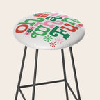 Oh What Fun - Red and Green Stool Gallery Image 2