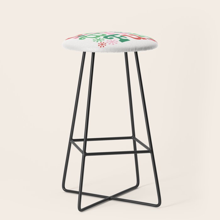 Oh What Fun - Red and Green Stool Gallery Image 1