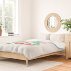 Oh What Fun - Red and Green Duvet Cover Gallery Image 2