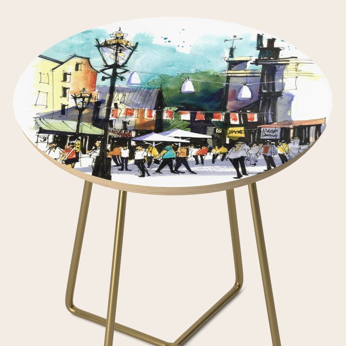 Amsterdam Street Life Side Table Gallery Image 2