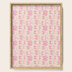 Pink Bows Serving Tray Gallery Image 1