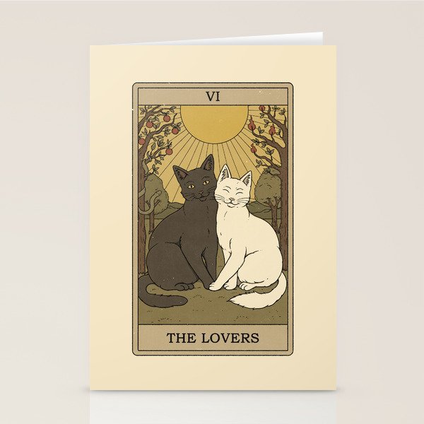 The Lovers Stationery Card Gallery Image 1