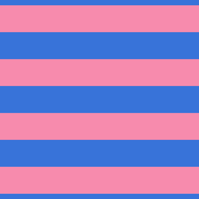 Bold Fun Stripes Blue and Pink Simple Colorful Pattern Coffee Mug Gallery Image 2
