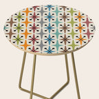 Mid Century Modern Atomic Age Starburst Pattern 226 Googie  Side Table Gallery Image 2