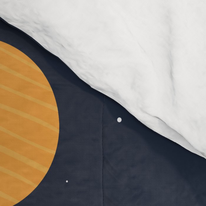 Space Raccoon Comforter Gallery Image 4