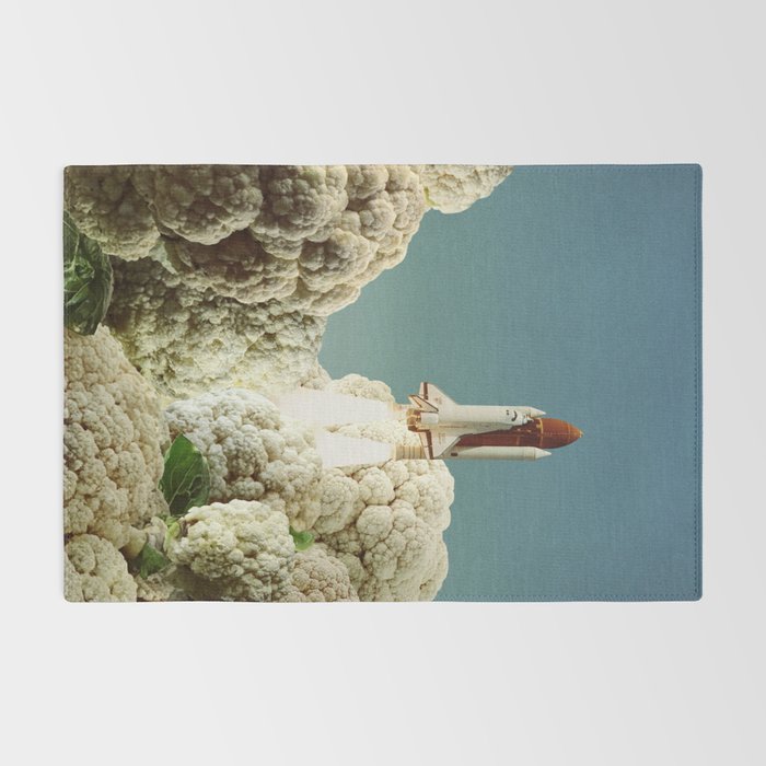 Houston we have cauliflower II - Rocket take-off Rug Gallery Image 2