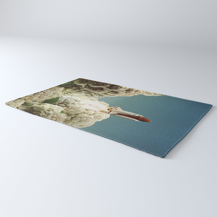 Houston we have cauliflower II - Rocket take-off Rug Gallery Image 3