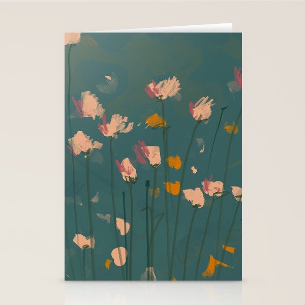 A Field Of Flowers Bloom Stationery Card Gallery Image 2