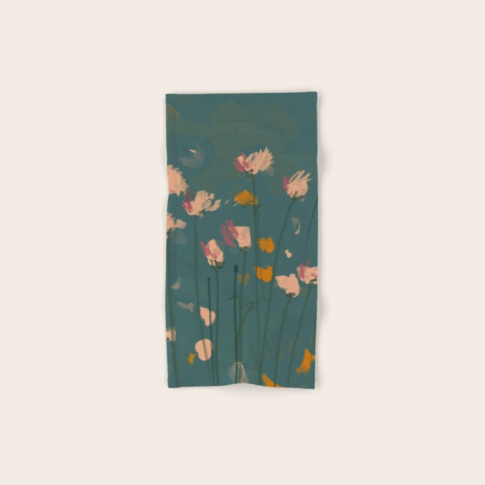 A Field Of Flowers Bloom Bath Towel Gallery Image 1