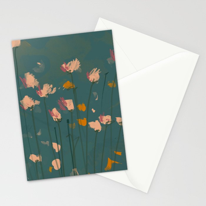 A Field Of Flowers Bloom Stationery Card Gallery Image 2