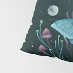 Luna and Emerald Pillow Sham Gallery Image 4