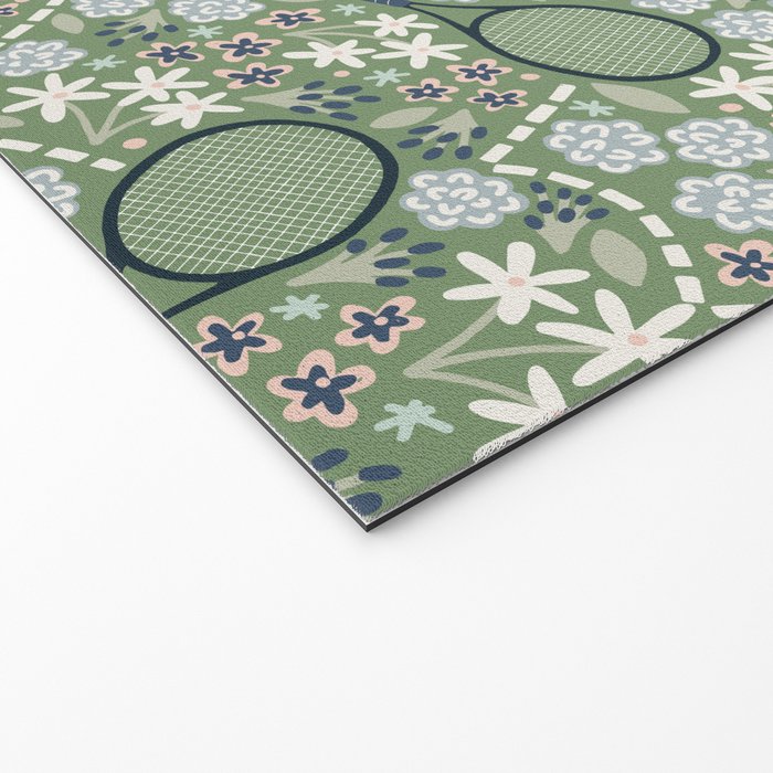 Tennis in the Garden Welcome Mat Gallery Image 2