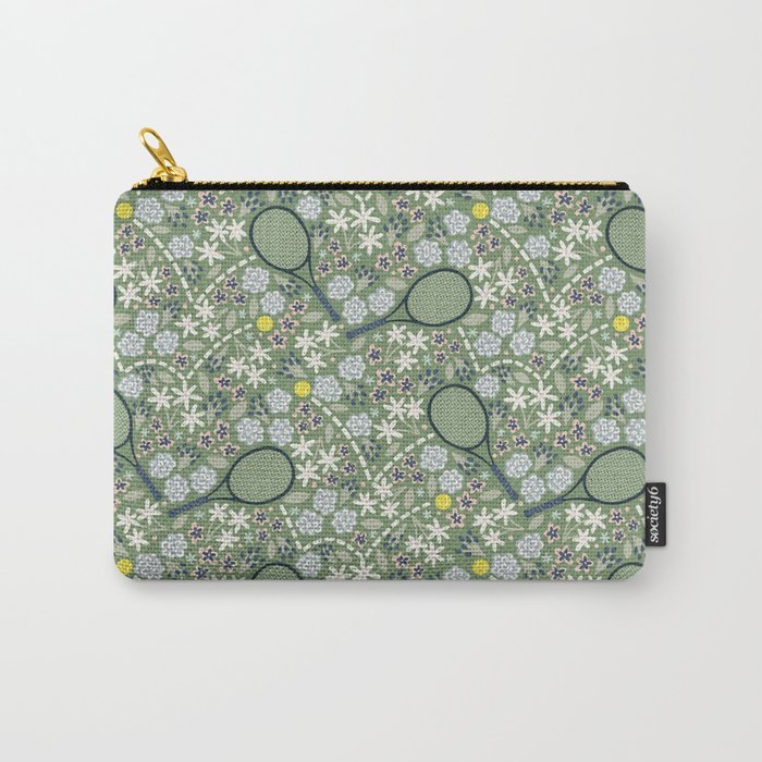Tennis in the Garden Carry All Pouch Gallery Image 1