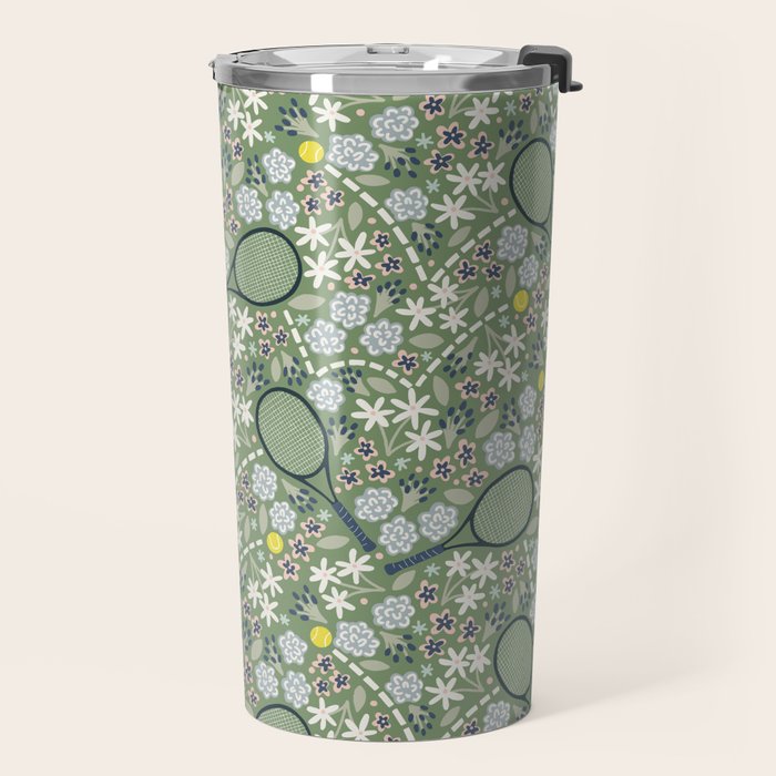 Tennis in the Garden Travel Mug Gallery Image 2