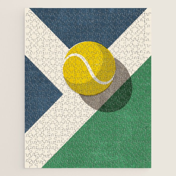 BALLS / Tennis (Hard Court) Jigsaw Puzzle