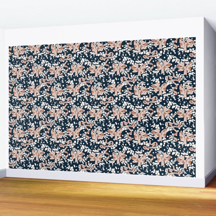 Whimsical Bows in Nature I Wall Mural Gallery Image 2