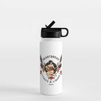 Heartbreak Lyrics & Liquor 1975. Cute Pinup Girl Playing Guitar: Full Color Version. Water Bottle Gallery Image 1