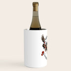 Heartbreak Lyrics & Liquor 1975. Cute Pinup Girl Playing Guitar: Full Color Version. Wine Chiller Gallery Image 2