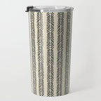 Small Black and White Arrowheads Travel Mug Gallery Image 3