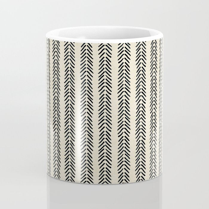 Small Black and White Arrowheads Coffee Mug Gallery Image 4