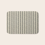 Small Black and White Arrowheads Bath Mat Gallery Image 1
