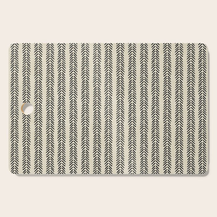 Small Black and White Arrowheads Cutting Board Gallery Image 1