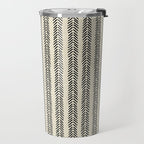 Small Black and White Arrowheads Travel Mug Gallery Image 2