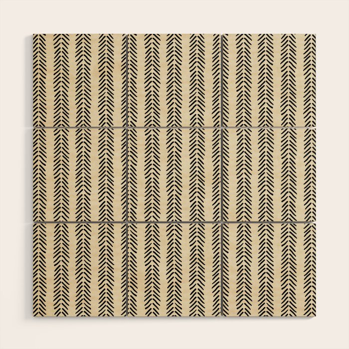 Small Black and White Arrowheads Wood Wall Art Gallery Image 1