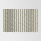 Small Black and White Arrowheads Rug Gallery Image 2