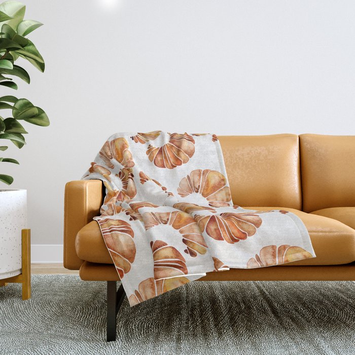 Croissant Collection Throw Blanket Gallery Image 1