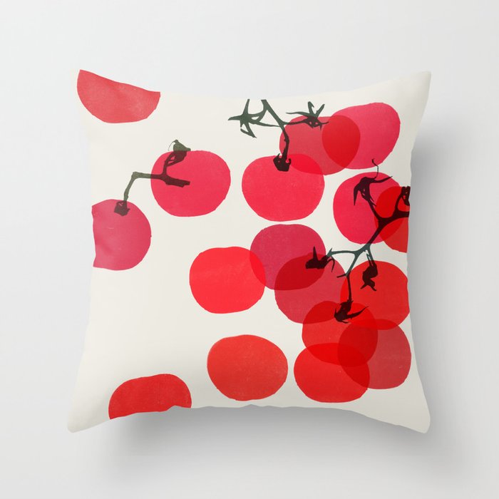 tomatoes 1 Throw Pillow Gallery Image 6