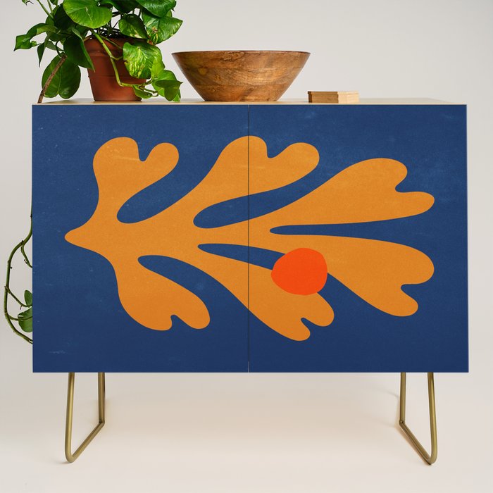 Indigo Sun: Paper Cutouts Matisse Edition Credenza Gallery Image 1