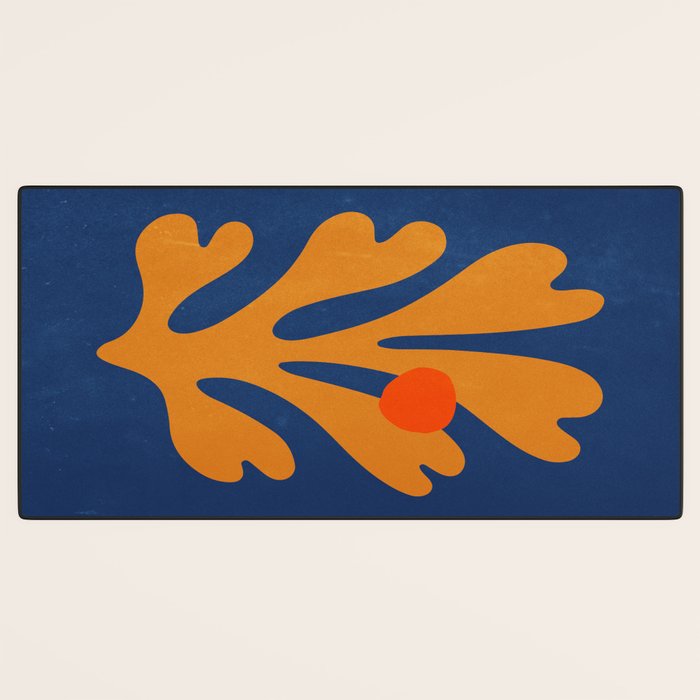 Indigo Sun: Paper Cutouts Matisse Edition Desk Mat Gallery Image 3