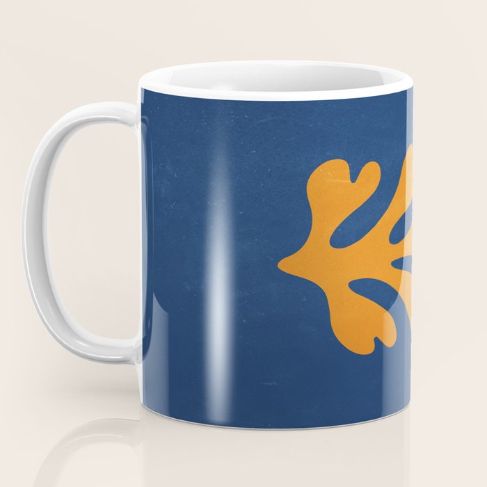 Indigo Sun: Paper Cutouts Matisse Edition Coffee Mug Gallery Image 3