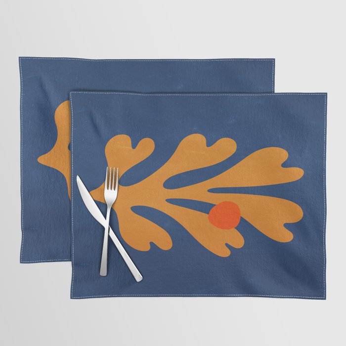 Indigo Sun: Paper Cutouts Matisse Edition Placemat Gallery Image 1